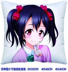 4699 love live 动漫双面抱枕 40*40CM