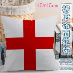 MMBZ088-英格兰国旗全彩棉麻抱枕