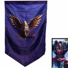 魔兽世界英雄联盟之德玛西亚之力A款-部落联盟大旗