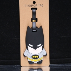 蝙蝠侠行李箱硅胶标签扣