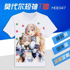 MDE347-fate grand order动漫莫代尔短袖T恤