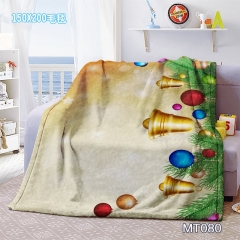 MT080-圣诞 超大貂绒毛毯