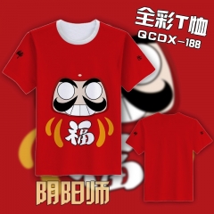 QCDX188-阴阳师游戏全彩T恤