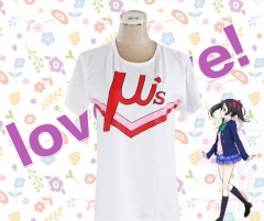 LoveLive！偶像团体μ's T恤 白色 莫代尔优质T恤 （2Set）