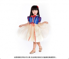 白雪公主 cosplay服装 白雪公主裙 六一儿童节演出裙子 1号 2号 3号 2件起订