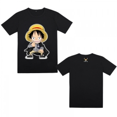 海贼王路飞短袖 M L XL XXL