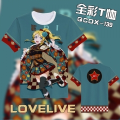 QCDX139-LOVELIVE动漫全彩T恤