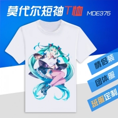 MDE375-VOCALOID初音动漫莫代尔短袖T恤