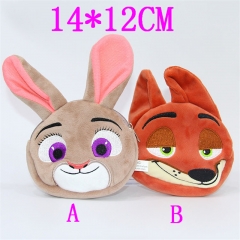 疯狂动物城兔子狐狸零钱包一套3个