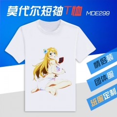 MDE299-GAMERS电玩咖！动漫莫代尔短袖T恤