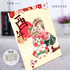 MBH148--Love live动漫（20X25） 木板画