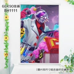 (60X90)BH1111-王者荣耀游戏白色塑料杆挂画