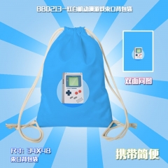 BBD213-红白机动漫游戏束口背包袋