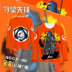 QCCX062-守望先锋动漫全彩长袖T恤