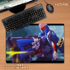HZD106-守望先锋游戏 40X60X0.3橡胶锁边课桌垫