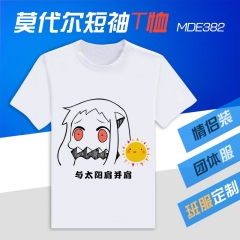 MDE382-北方栖姬吐槽表情莫代尔短袖T恤