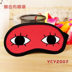 YCYZ007个性彩印复合布眼罩