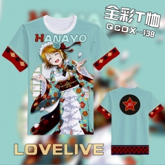 QCDX138-LOVELIVE动漫全彩T恤