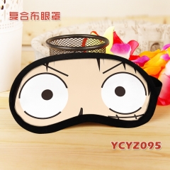 YCYZ095海贼王动漫彩印复合布眼罩