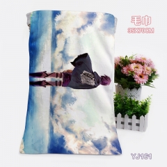 （35X70）YJ161-进击的巨人动漫浴巾