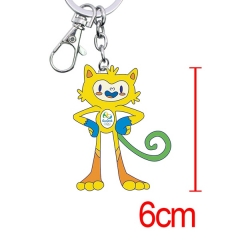 2016年里约热内卢奥运会吉祥物维尼休斯Vinicius合金属钥匙扣KS425