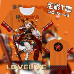 QCDX132-LOVELIVE动漫全彩T恤