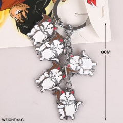 七龙珠猫仙人卡林5款挂件串烧钥匙扣
