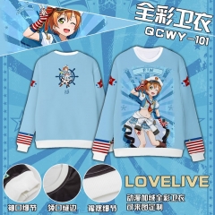 QCWY101-LOVELIVE动漫全彩加绒卫衣