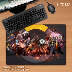 HZD132-守望先锋游戏 40X60X0.3橡胶锁边课桌垫