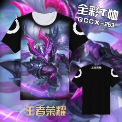 QCDX253-王者荣耀游戏全彩T恤
