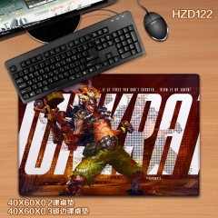 HZD122-守望先锋游戏 40X60X0.3橡胶锁边课桌垫