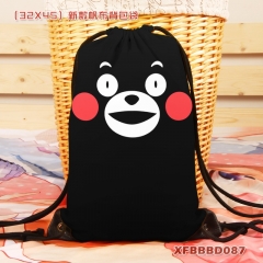 XFBBBD087-熊本熊帆布背包袋