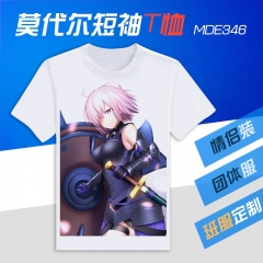 MDE346-fate grand order动漫莫代尔短袖T恤