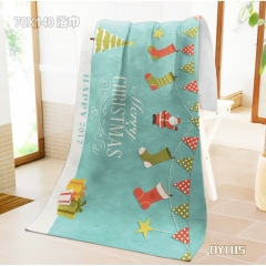（70X140）DYJ115-圣诞 大浴巾