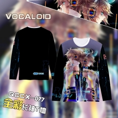 QCCX077-VOCALOID动漫全彩长袖T恤