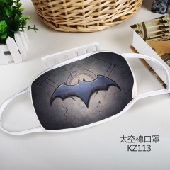 KZ113-蝙蝠侠影视彩印太空棉口罩
