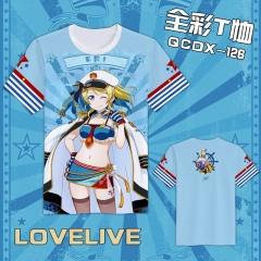 QCDX126-LOVELIVE动漫全彩T恤