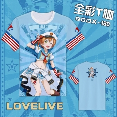 QCDX130-LOVELIVE动漫全彩T恤