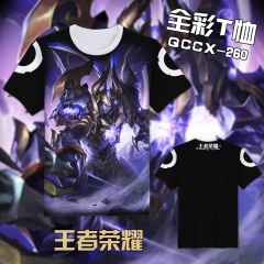 QCDX260-王者荣耀游戏全彩T恤