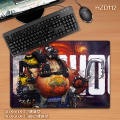 HZD112-守望先锋游戏 40X60X0.3橡胶锁边课桌垫