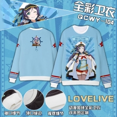 QCWY104-LOVELIVE动漫全彩加绒卫衣