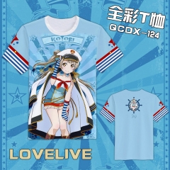 QCDX124-LOVELIVE动漫全彩T恤