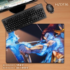 HZD136-守望先锋游戏 40X60X0.3橡胶锁边课桌垫