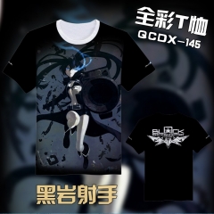 QCDX145-黑岩射手动漫全彩T恤