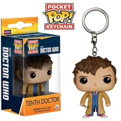 官方Doctor Who神秘博士funko pop周边公仔挂件手办钥匙扣模型