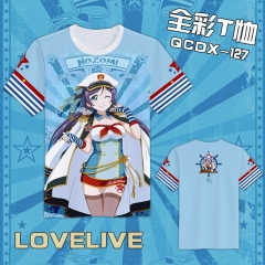 QCDX127-LOVELIVE动漫全彩T恤