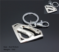 超人系列超人标志钥匙扣（银色