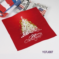 (35X35)YCFJ007-圣诞 小方巾