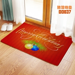 DD037-圣诞 防滑双层地毯地垫