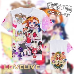 QCDX142-LOVELIVE动漫全彩T恤